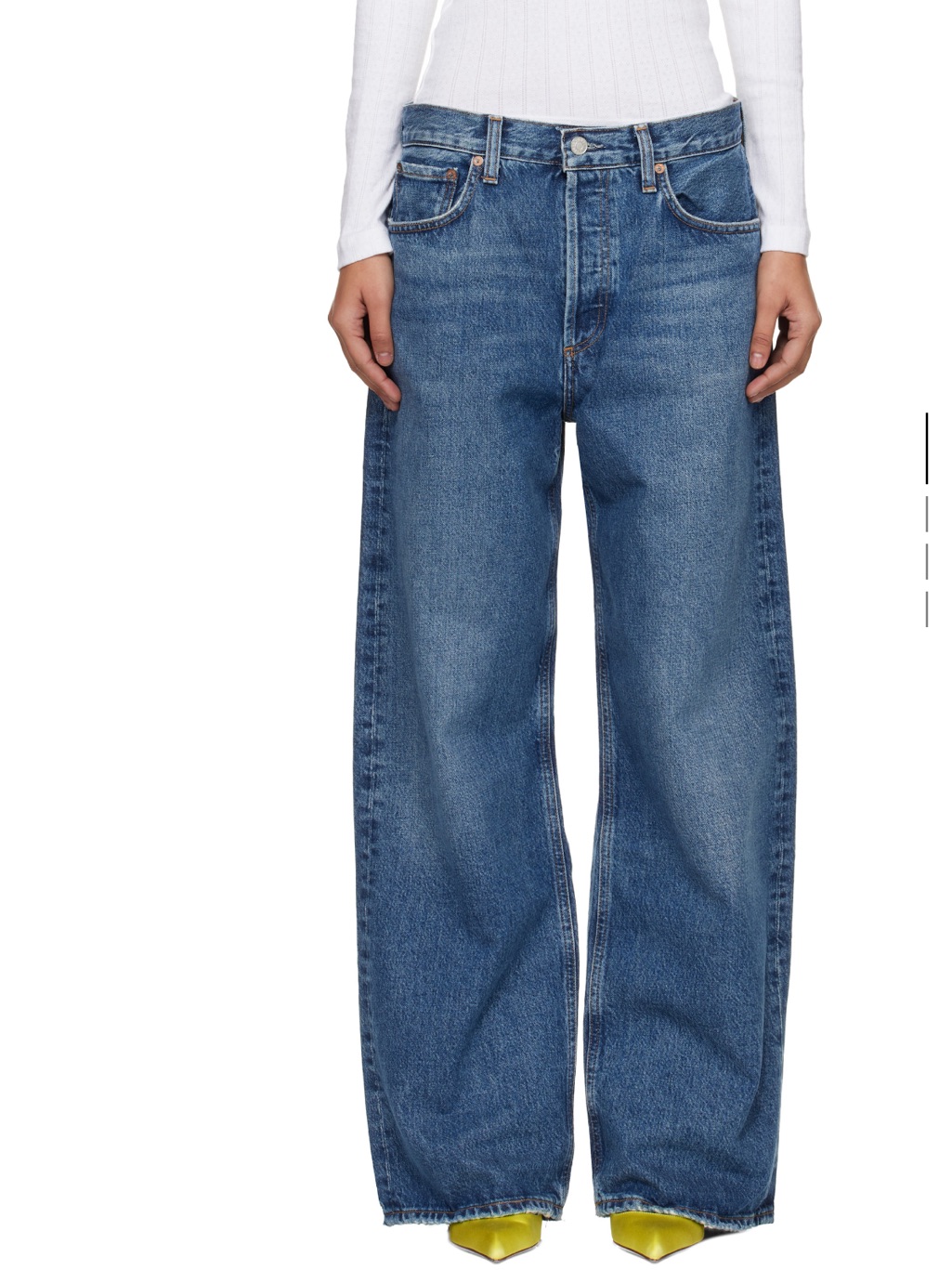 Agolde Low Slung Baggy Jeans